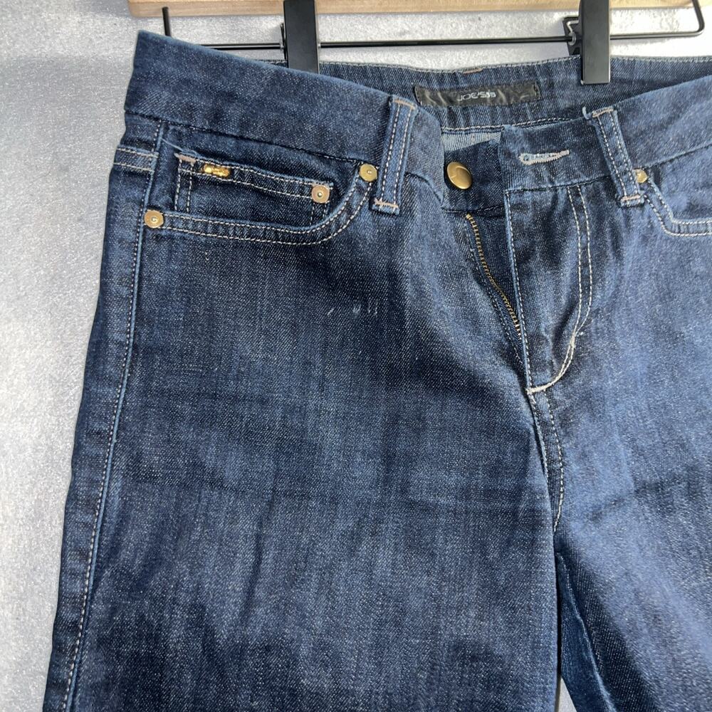 JOE'S JEANS Women Muse Trendy Flare Jeans Dark Wash Sz 27 - Picture 4 of 13